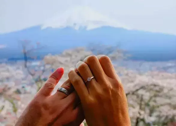 富士山 美景