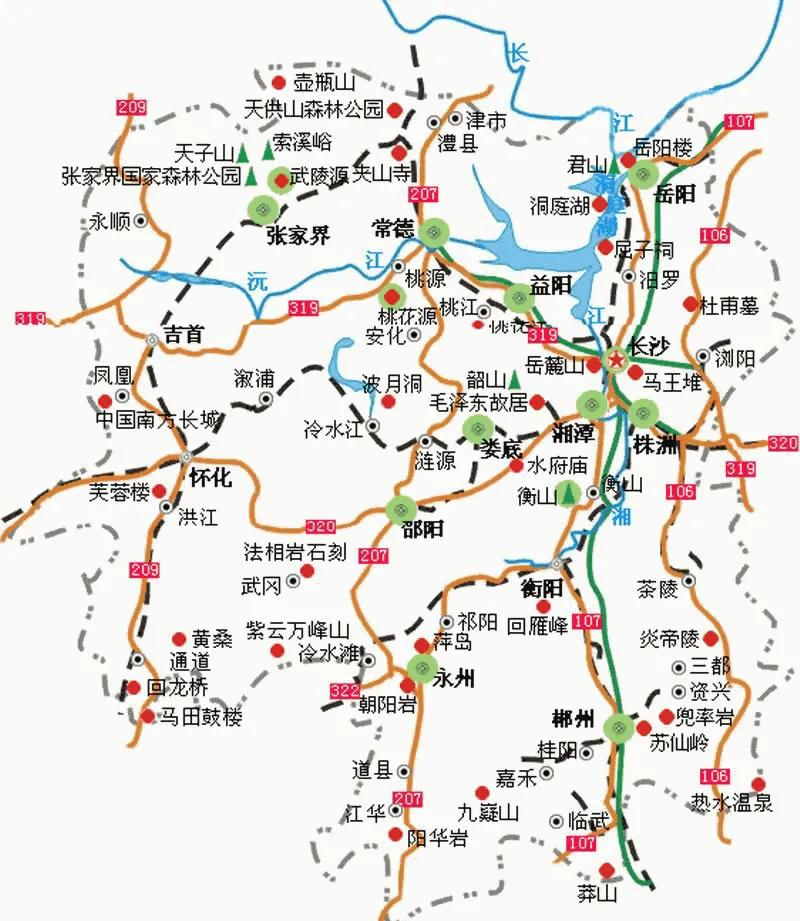 湖南省铁路地图高清版图片